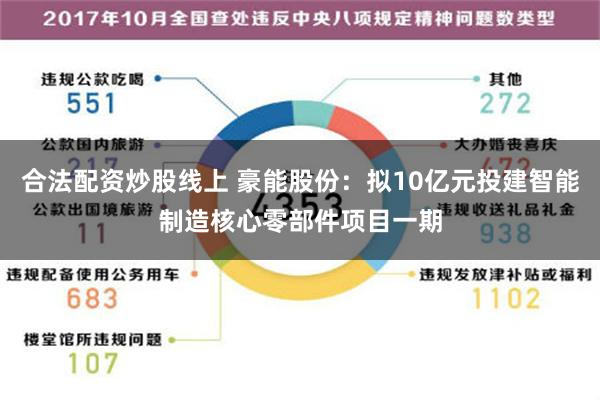 合法配资炒股线上 豪能股份：拟10亿元投建智能制造核心零部件项目一期